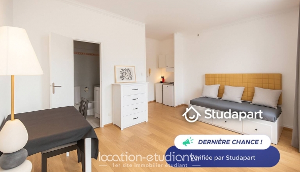 Logement étudiant Studio &agrave; Vincennes (94300)