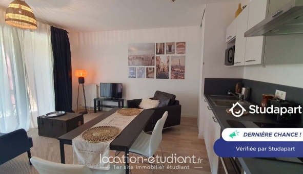 Logement étudiant T2 &agrave; Angers (49000)