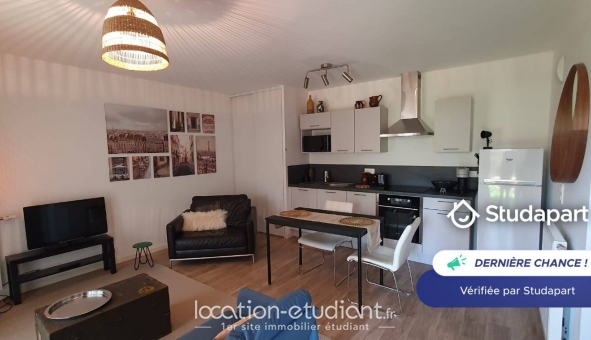 Logement étudiant T2 &agrave; Angers (49000)