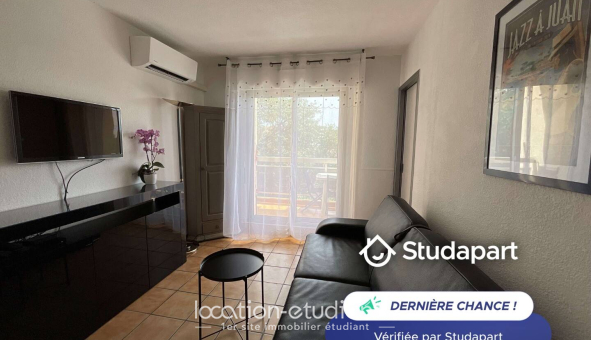 Logement étudiant T2 &agrave; Antibes (06160)