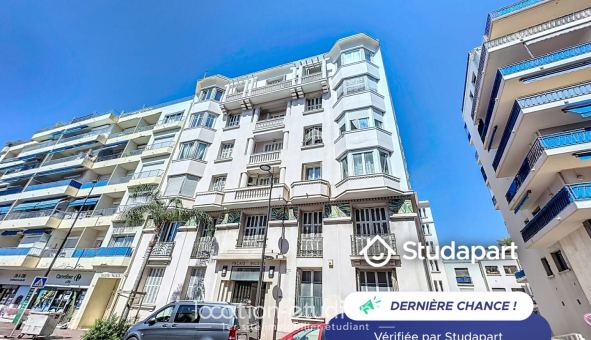Logement étudiant T2 &agrave; Antibes (06160)