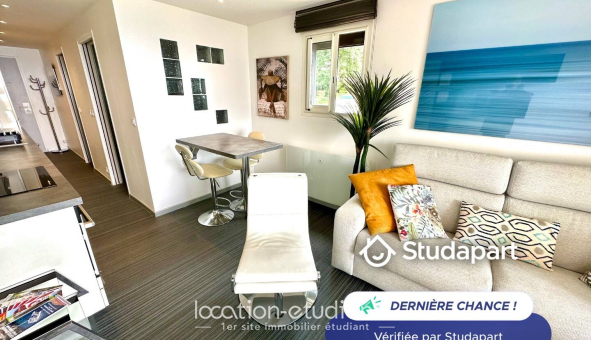 Logement étudiant T2 &agrave; Cannes (06400)