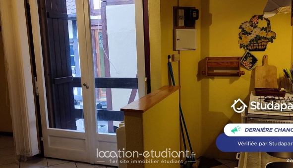 Logement étudiant T2 &agrave; Colmar (68000)