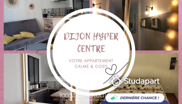 Logement étudiant Location T2 Meubl&eacute; Dijon (21000)