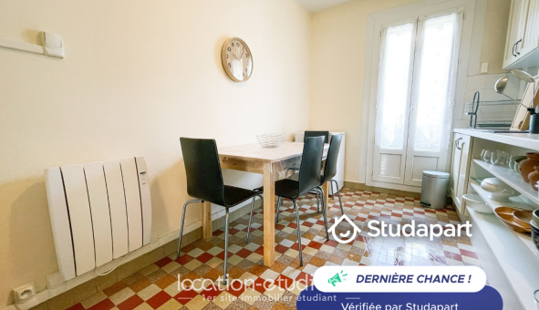 Logement étudiant T2 &agrave; Grenoble (38000)