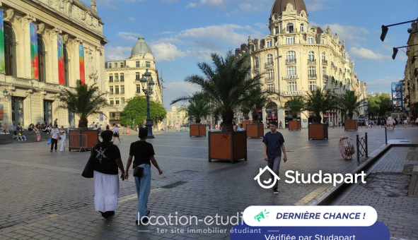 Logement étudiant T2 &agrave; Lille (59800)