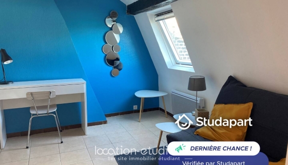 Logement étudiant T2 &agrave; Lille (59800)