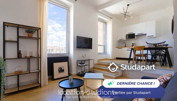 Logement étudiant Location T2 Meubl&eacute; Marseille 07ème arrondissement (13007)