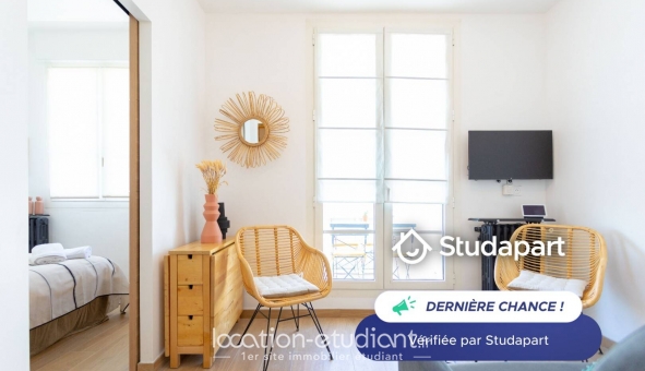 Logement étudiant Location T2 Meubl&eacute; Marseille 07ème arrondissement (13007)