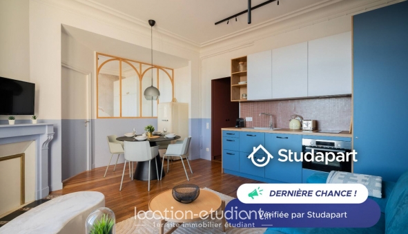Logement étudiant T2 &agrave; Nancy (54100)