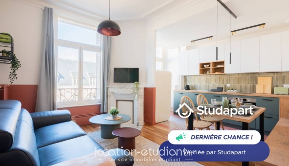 Logement étudiant Location T2 Meubl&eacute; Nancy (54100)