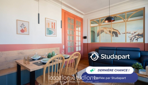 Logement étudiant T2 &agrave; Nancy (54100)