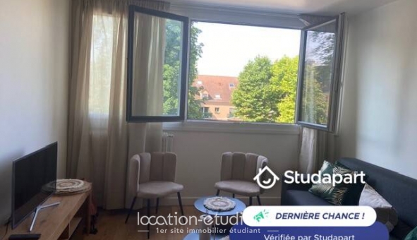 Logement étudiant T2 &agrave; Nanterre (92000)