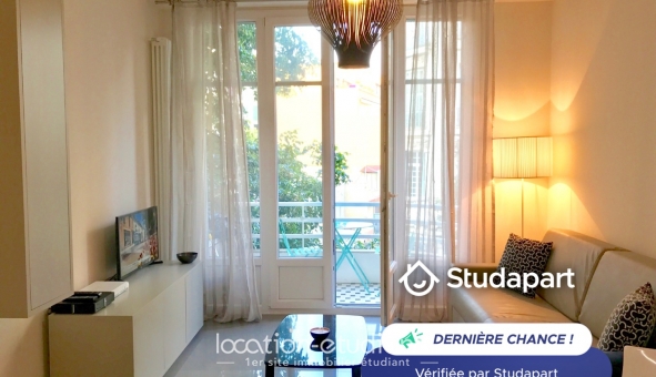 Logement étudiant T2 &agrave; Nice (06100)