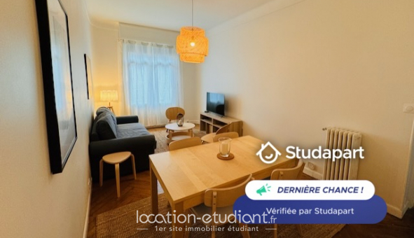 Logement étudiant T2 &agrave; Nice (06100)