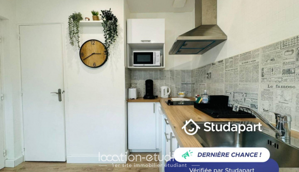 Logement étudiant T2 &agrave; Reims (51100)