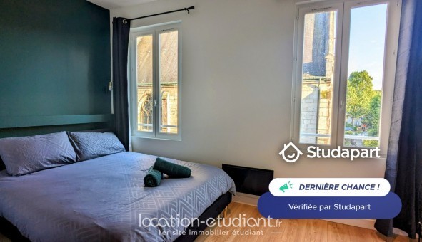 Logement étudiant T2 &agrave; Rouen (76100)