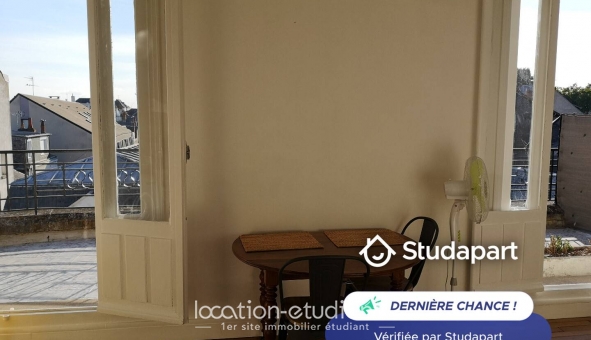 Logement étudiant T2 &agrave; Tours (37000)