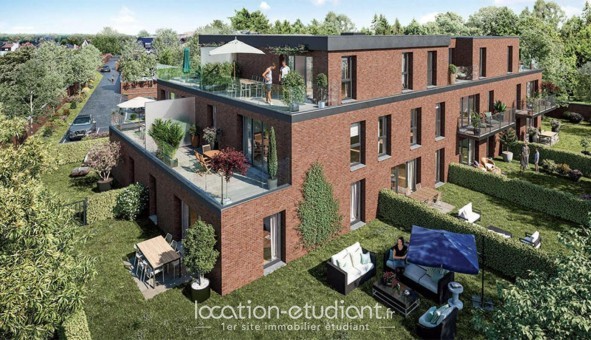 Logement étudiant Location T2 Vide Wattignies (59139)