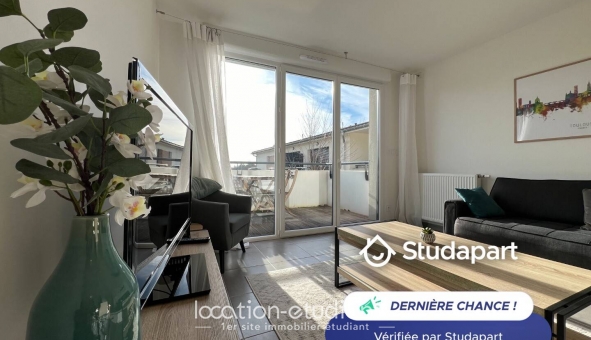 Logement étudiant T3 &agrave; Frouzins (31270)