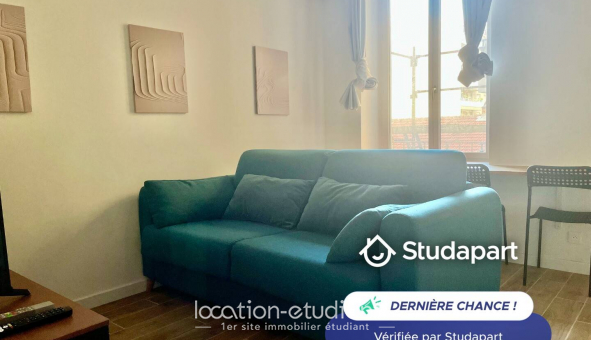 Logement étudiant T3 &agrave; Nice (06100)