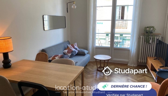 Logement étudiant T3 &agrave; Nice (06100)