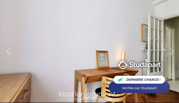 Logement étudiant T3 &agrave; Nice (06100)
