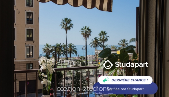 Logement étudiant T3 &agrave; Nice (06100)