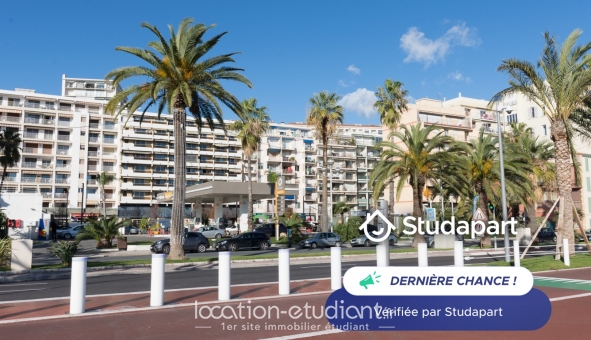 Logement étudiant T3 &agrave; Nice (06100)
