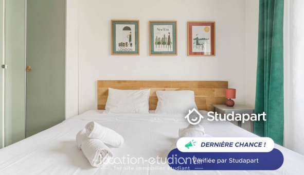 Logement étudiant T3 &agrave; Paris 18ème arrondissement (75018)