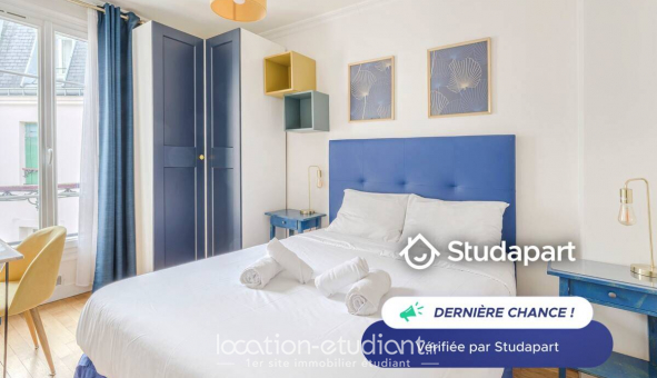 Logement étudiant T3 &agrave; Paris 18ème arrondissement (75018)