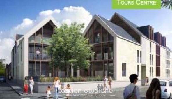 Logement étudiant T3 &agrave; Tours (37000)