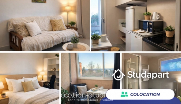 Colocation étudiante Studio &agrave; Aix en Provence (13100)