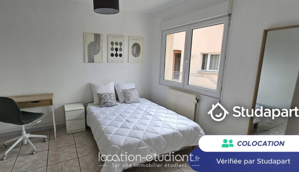 Colocation étudiante Studio &agrave; Andelarre (70000)