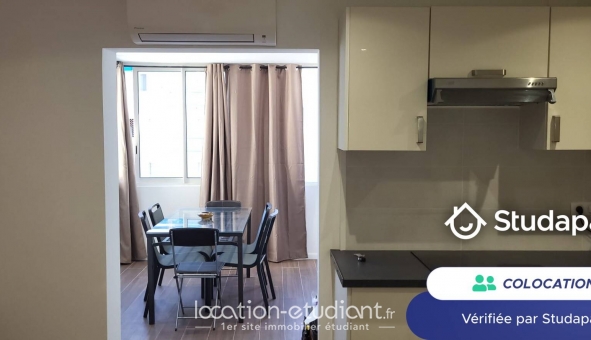 Colocation étudiante Studio &agrave; Antibes (06160)