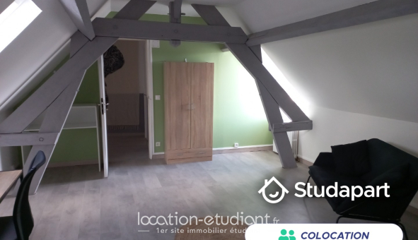 Colocation étudiante Studio &agrave; Beauvais (60000)
