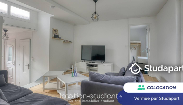 Colocation étudiante Studio &agrave; Beauvais (60000)