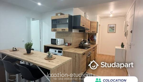 Colocation étudiante Studio &agrave; Champs sur Marne (77420)