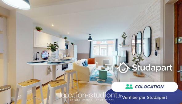 Colocation étudiante T3 &agrave; Clermont Ferrand (63000)