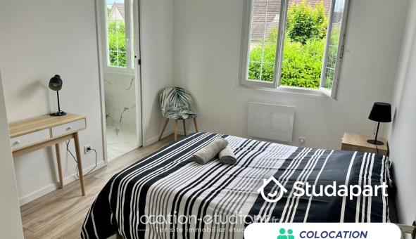 Colocation étudiante Studio &agrave; Écuelles (77250)