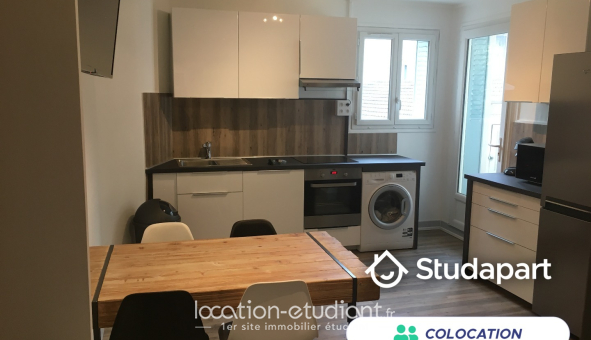 Colocation étudiante T4 &agrave; Grenoble (38000)