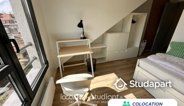 Colocation étudiante Studio &agrave; Haubourdin (59320)