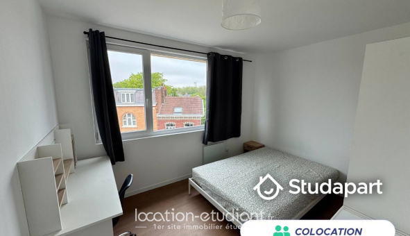 Colocation étudiante Studio &agrave; Lambersart (59130)