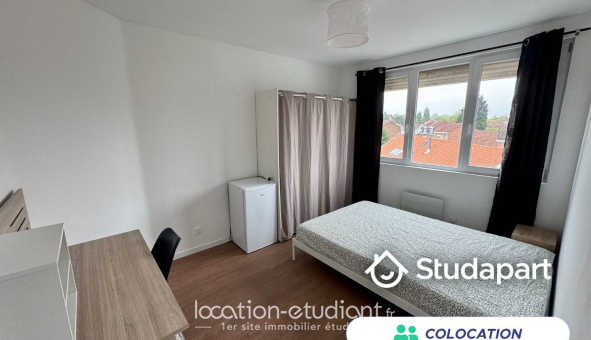 Colocation étudiante Studio &agrave; Lambersart (59130)