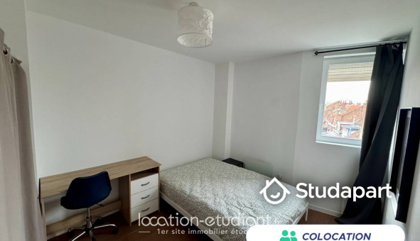 Colocation étudiante Studio &agrave; Lambersart (59130)