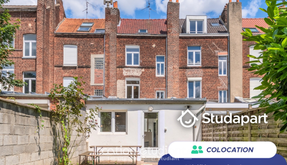 Colocation étudiante Studio &agrave; Lille (59800)