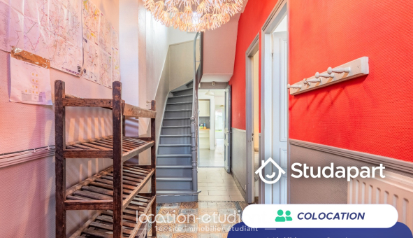 Colocation étudiante Studio &agrave; Lille (59800)