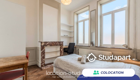 Colocation étudiante Studio &agrave; Lille (59800)