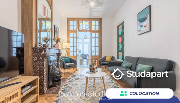 Colocation étudiante Studio &agrave; Lille (59800)