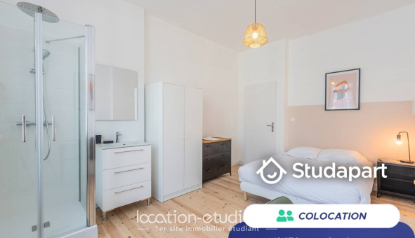 Colocation étudiante Studio &agrave; Lille (59800)